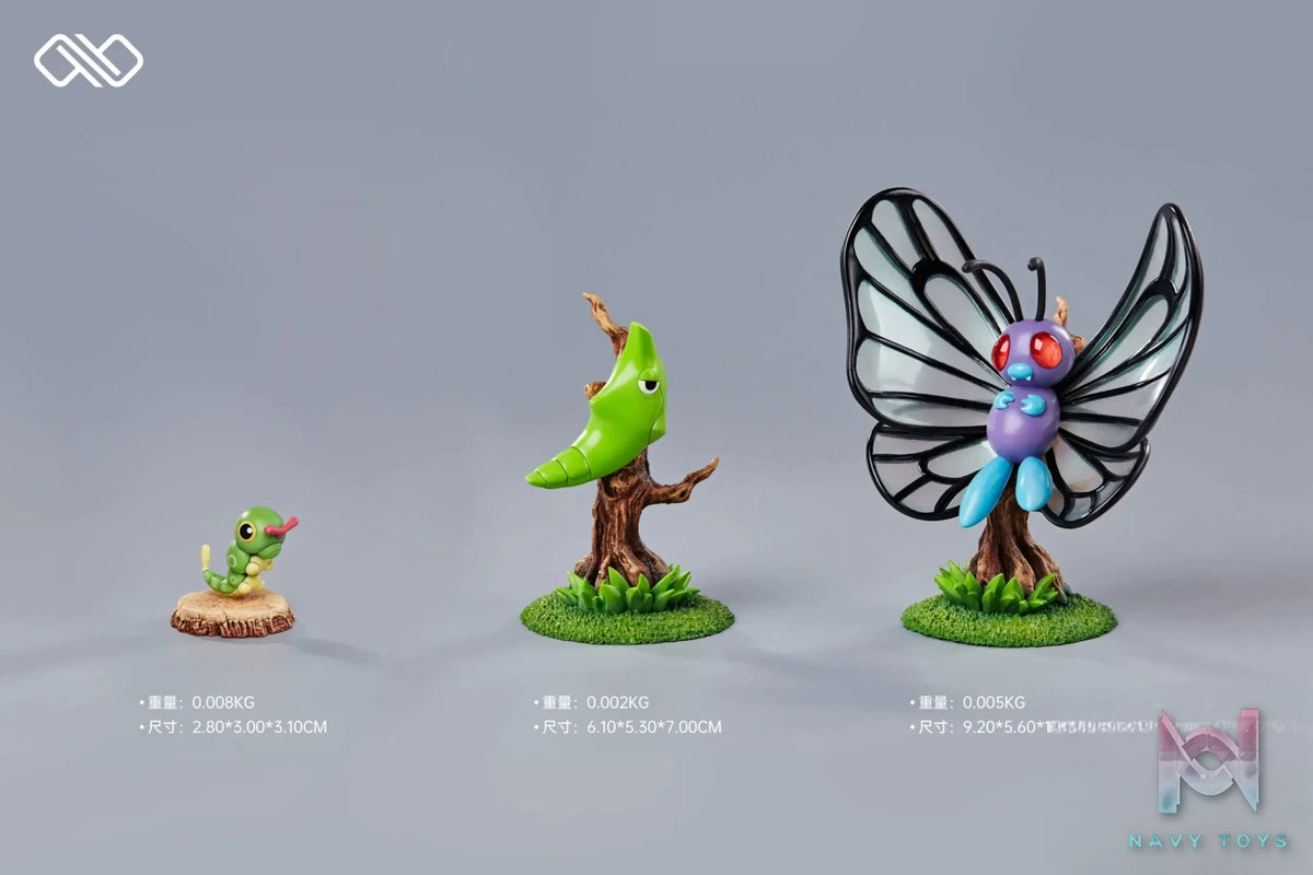 Infinite Studio – Pokemon Caterpie Evolution Group