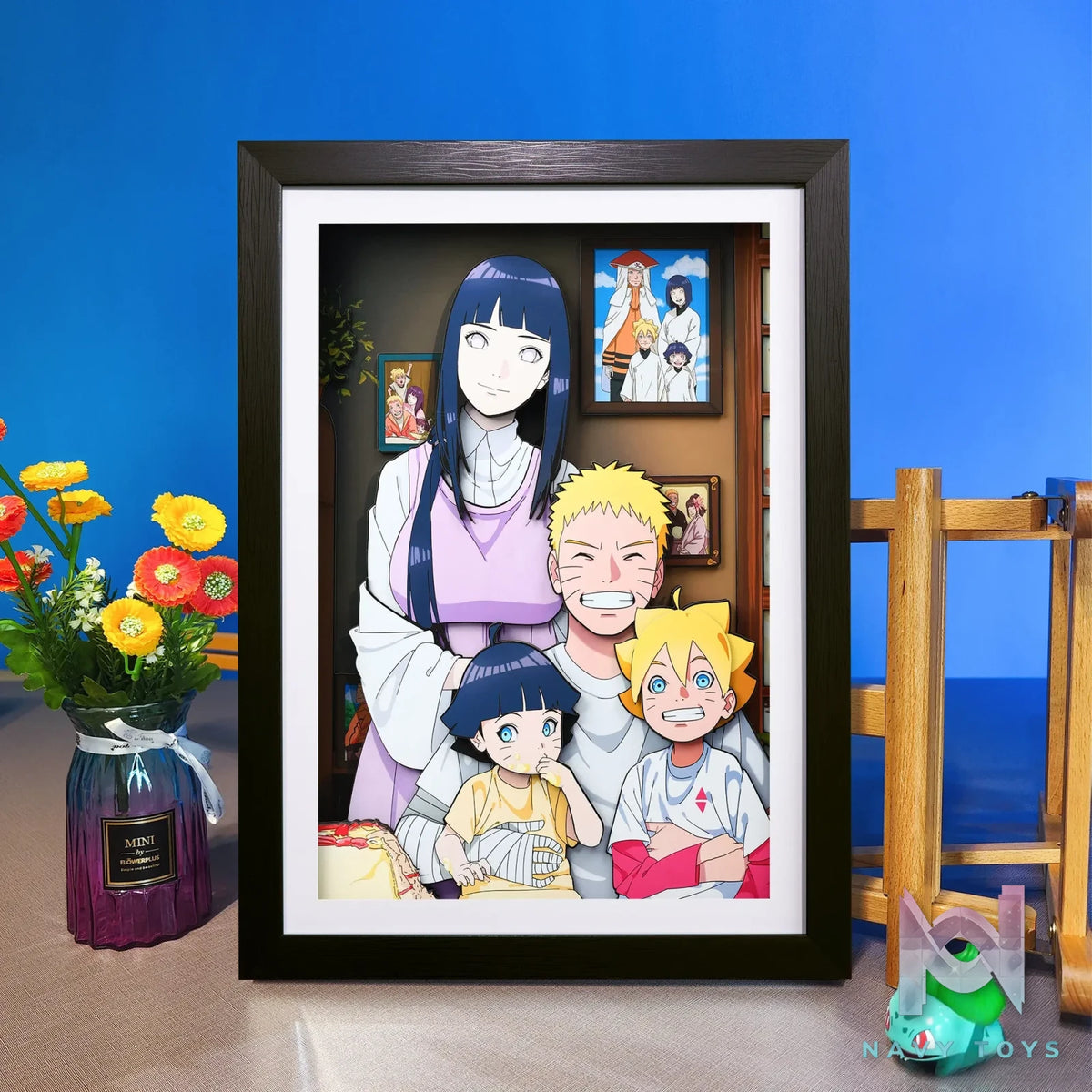 Yu Zhi Jiang Studio – Naruto Multiple Characters Series #9 3D Decorative Painting Naruto