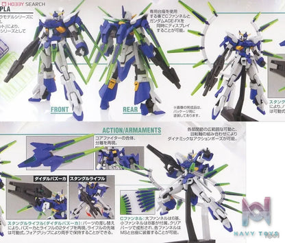 BANDAI SPIRITS – HG 1/144 GUNDAM AGE-FX Reissue (Licensed)