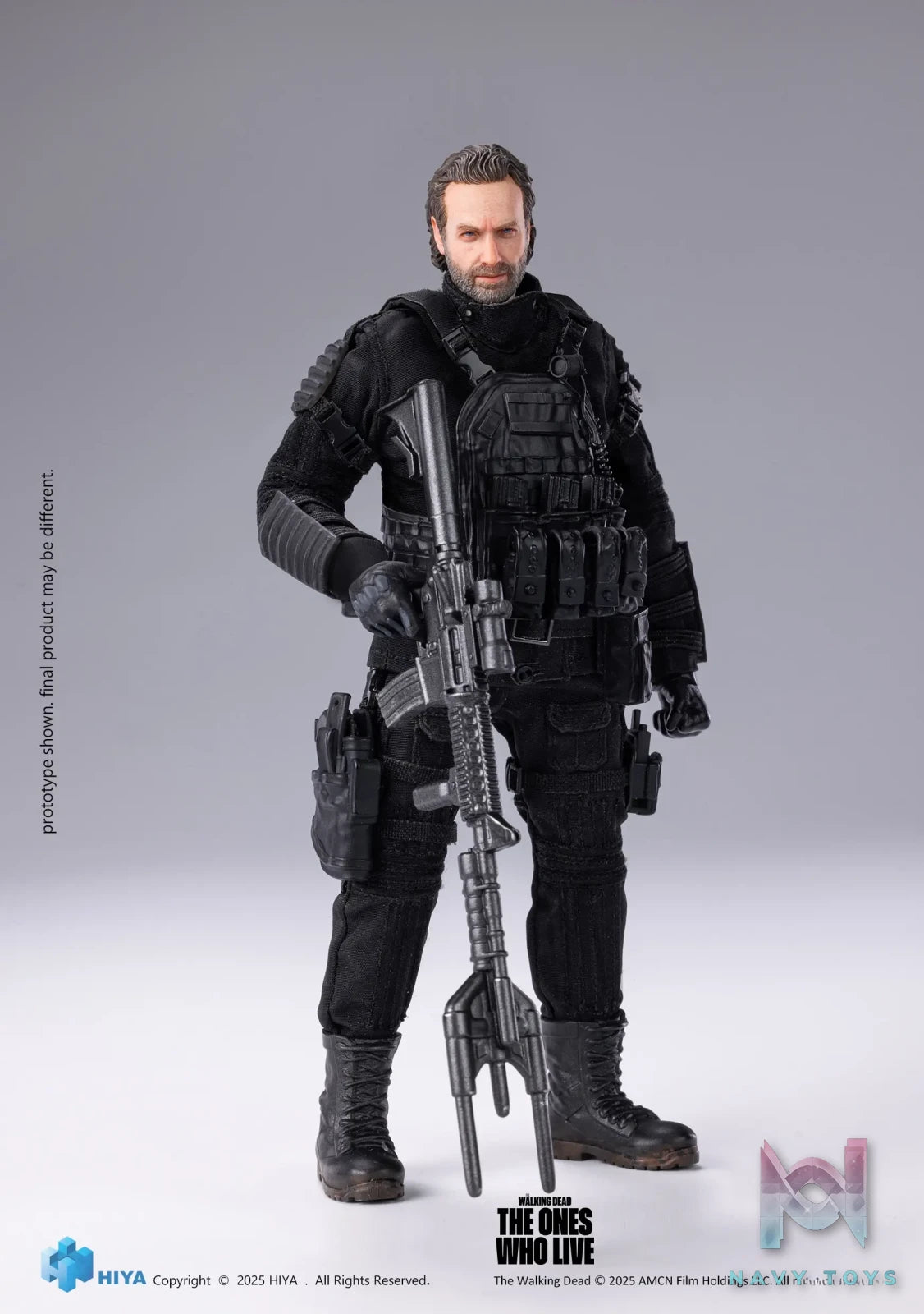 HIYA Toys – The Walking Dead Rick Action Figure ESW0318 (Licensed)