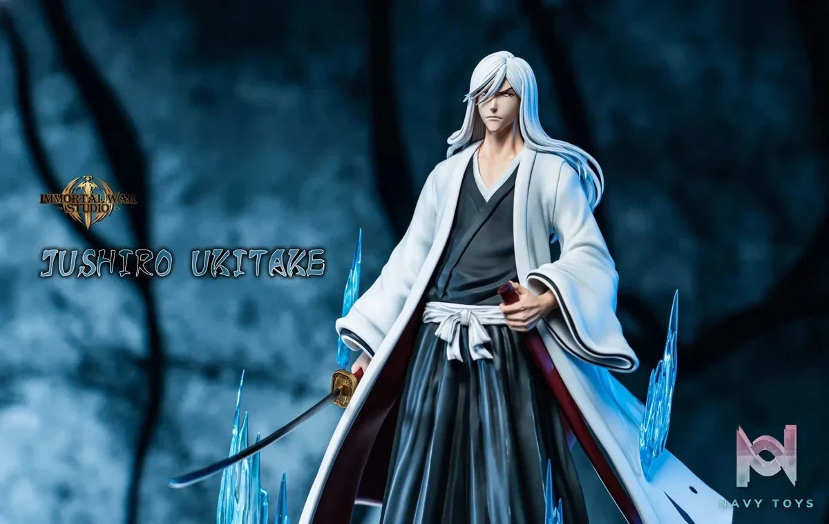 I.W Studio - Bleach: Thousand - Year Blood War Gotei 13 Series 11 Jūshirō Ukitake resin statue Navy Toys anime figure