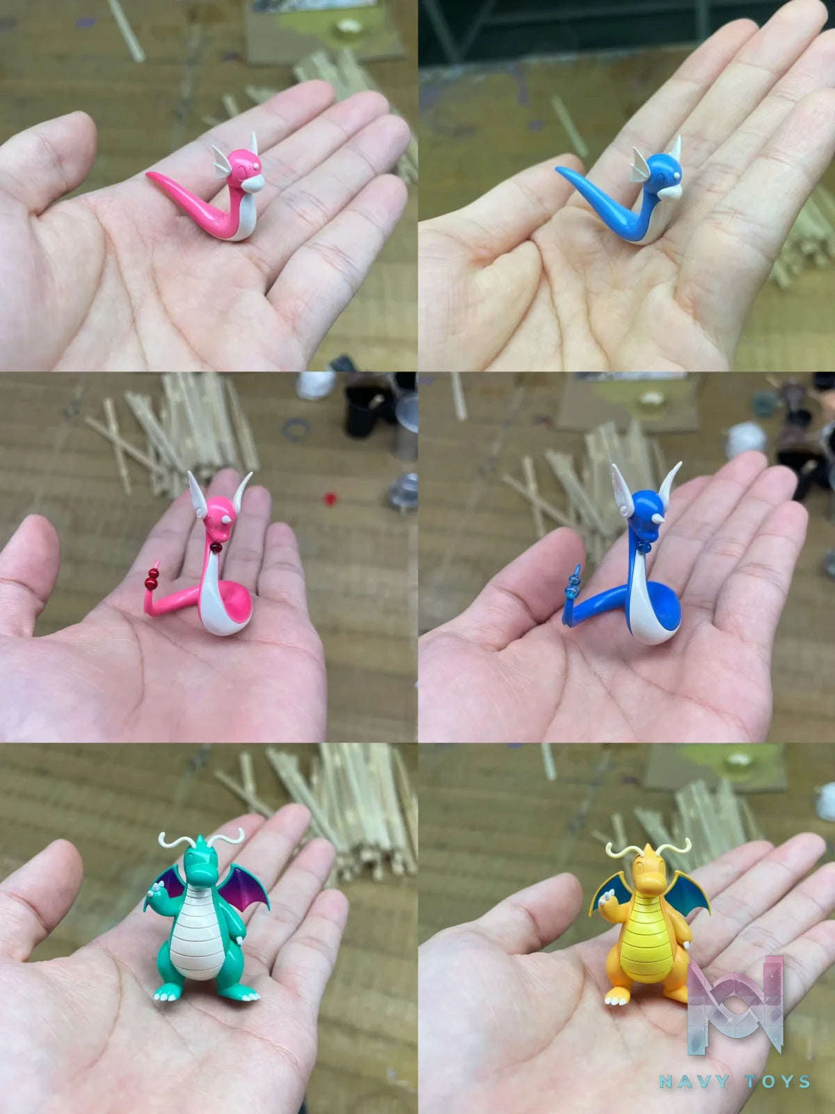 MC BOX Studio – Pokémon Dragonite Evolution Set