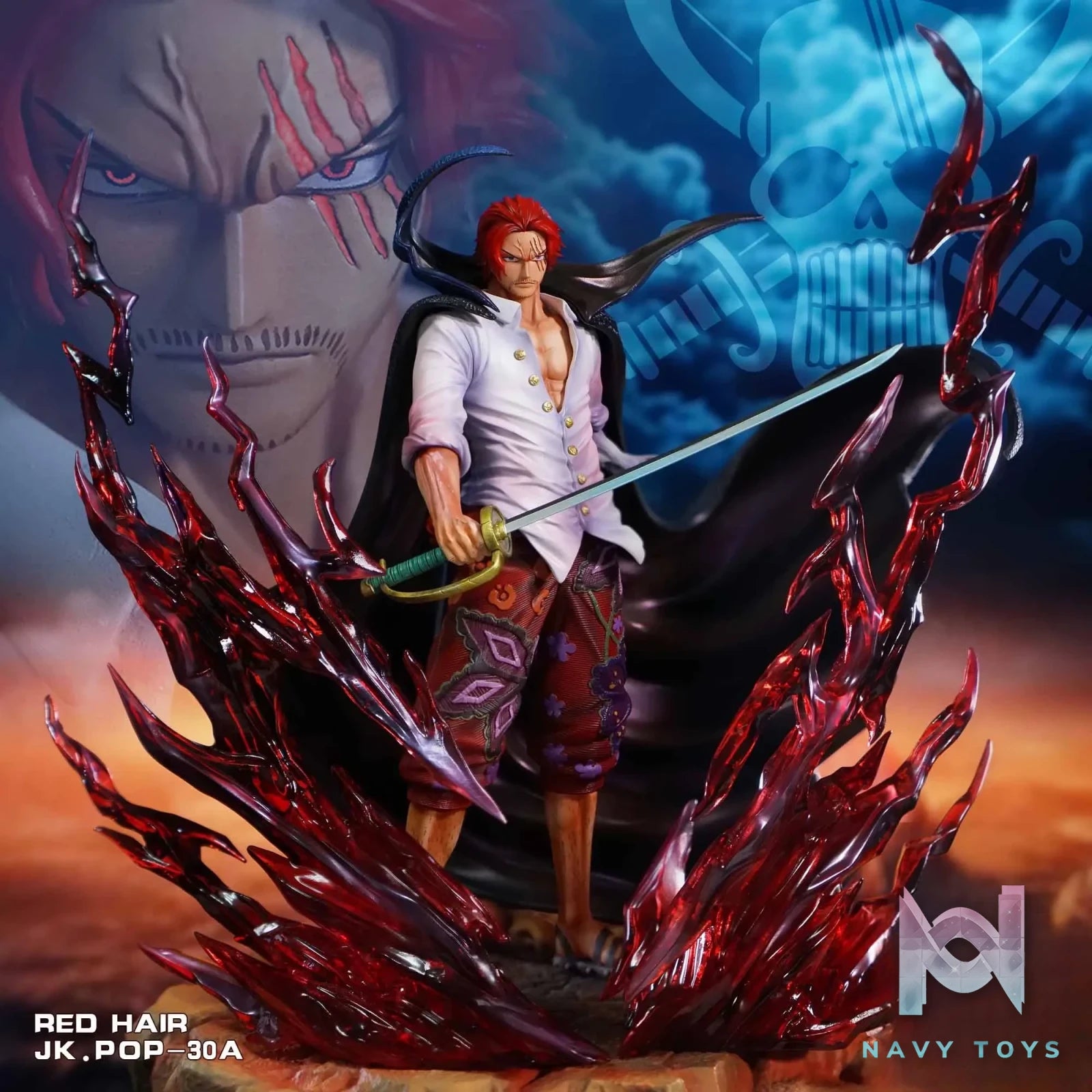 JacksDo Studio – One Piece Four Emperors stand Shanks