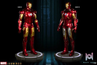 Sideshow Collectibles - Marvel Iron Man Mark III 400310 (Licensed) resin statue Navy Toys anime figure