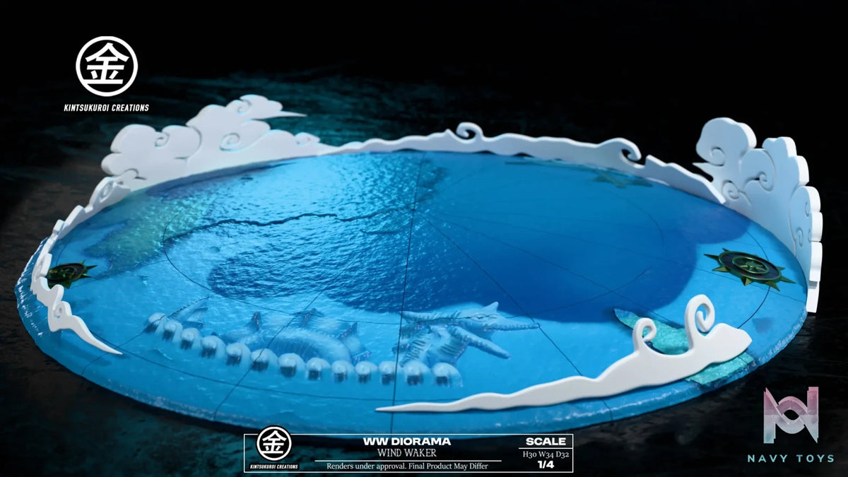 Kintsukuroi Creations Studio – The Legend of Zelda Wind Waker Diorama