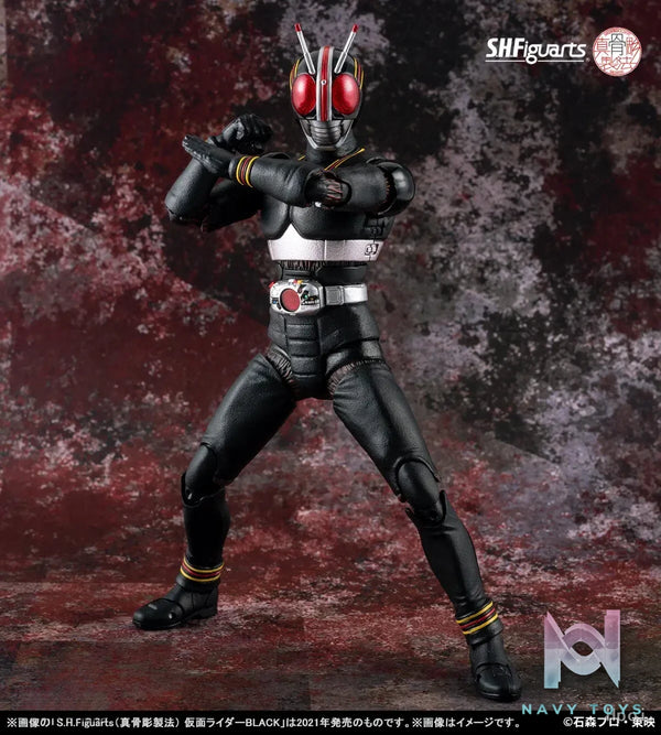 BANDAI SPIRITS – S.H.Figuarts (SHINKOCCHOU SEIHOU) MASKED RIDER BLACK KINGSTONE FLASH EDITION (FIRST RELEASE) (Licensed)