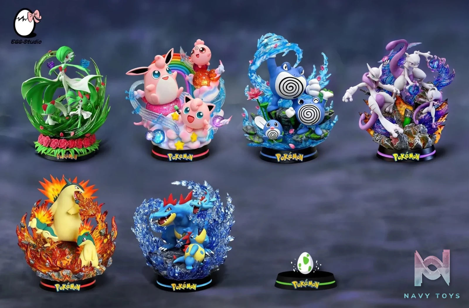 EGG Studio – Pokémon Poliwrath Evolution Series