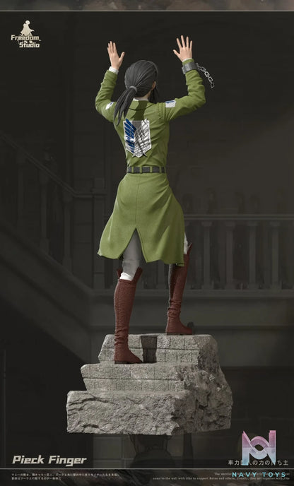 Pieck Finge resin statue freedom studio anime figure