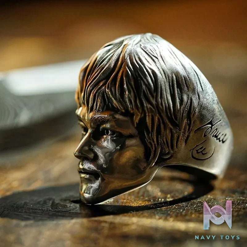 Raven Studio (silver jewelry) – Original Exclusive Design “Tribute to Martial Arts Master Bruce Lee” Ring Original