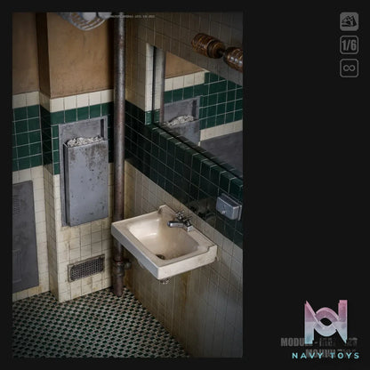 MOjingToys – 1/6 Modular Series – JOKER Bathroom Scene Base L012 (Licensed)