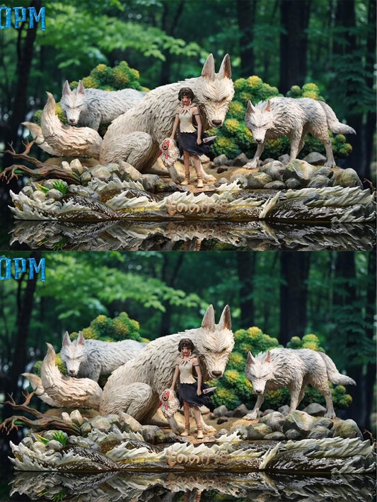 San - Princess Mononoke - OPM Studio resin statue opm studio anime figure