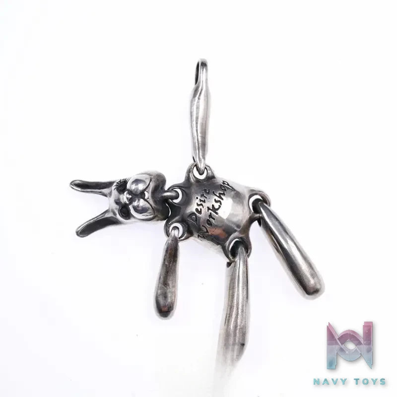 Raven Studio (silver jewelry) – Original Design “Desperate Rabbit” Pendant Original