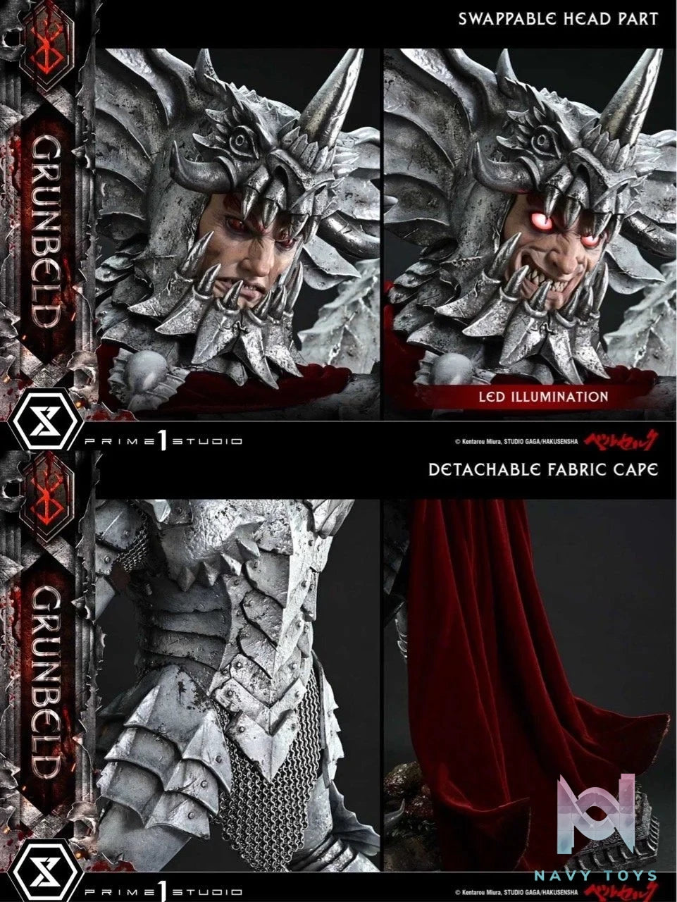 Grunbeld - Berserk - Prime 1 Studio resin statue Prime 1 Studio anime figure