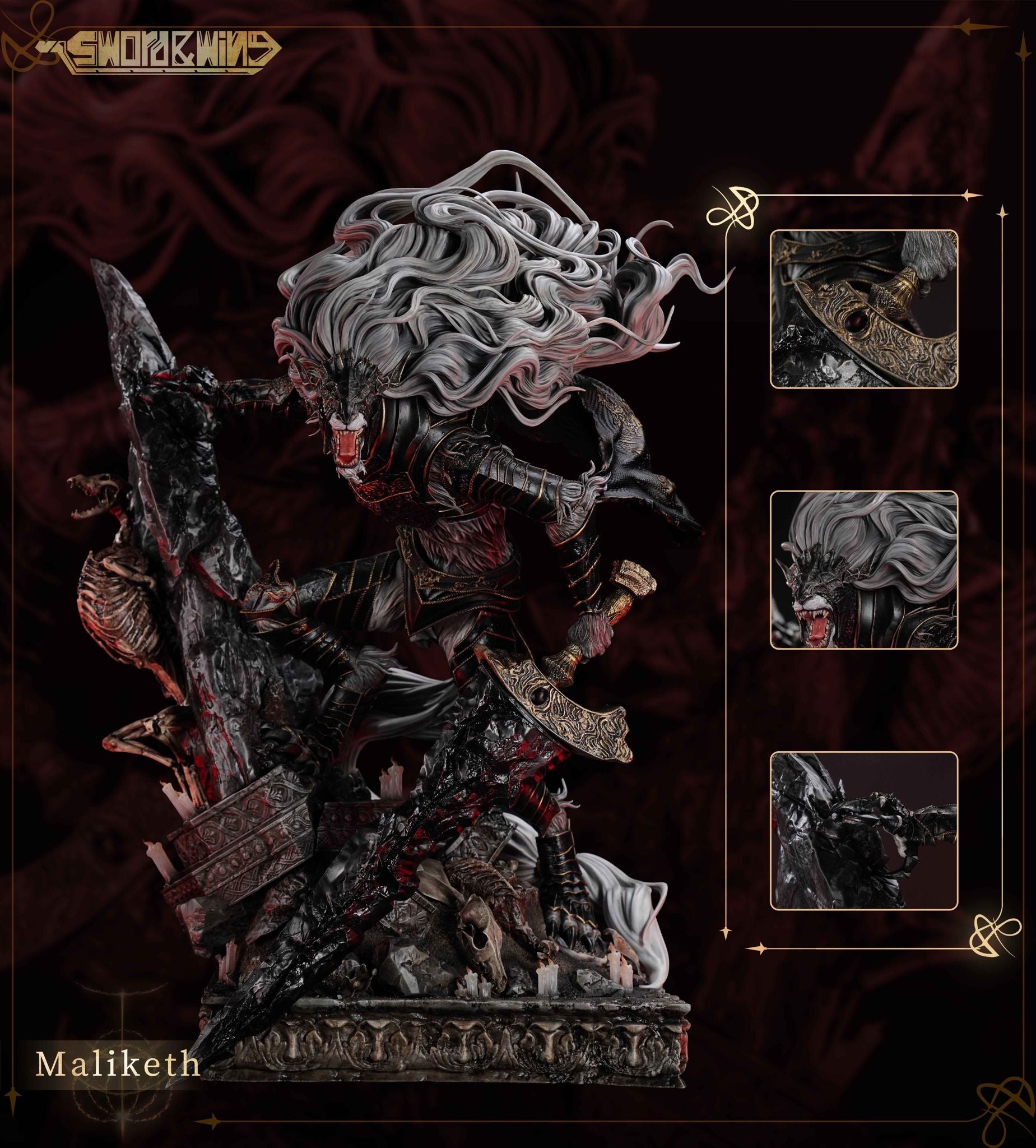 Maliketh - Elden Ring - Sword & Wing Studio resin statue Sword & Wing Studio anime figure