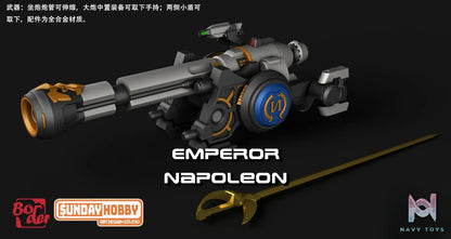 BORDER TOYS – Napoleon Emperor Model Kit CG Render Preview (Licensed)