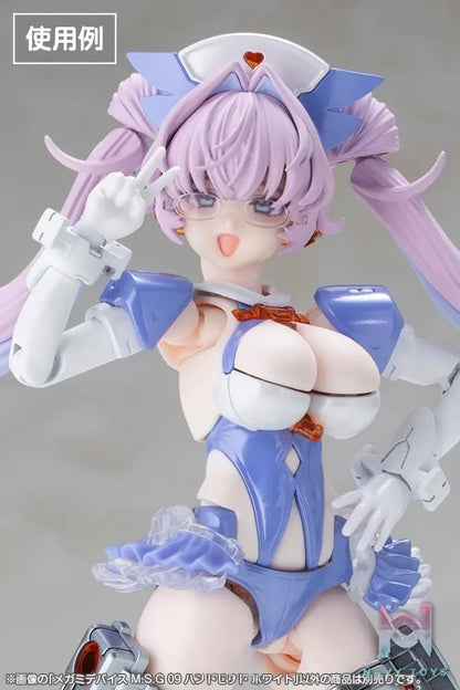 Kotobukiya – Megami Device M.S.G 09 Hand Set White X Black (Licensed)