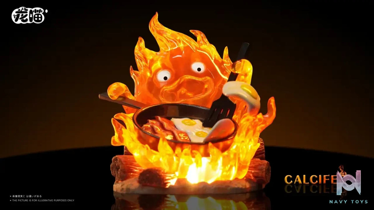 Long Miao Studio – Howl’s Moving Castle Hayao Miyazaki series Chef Calcifer