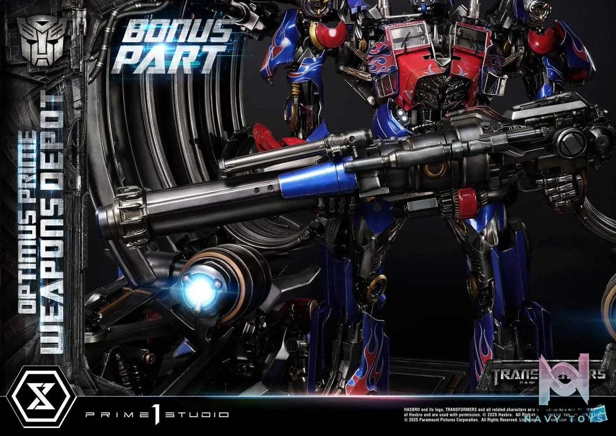 Prime 1 Studio – Museum Masterline Transformers: Dark of the Moon (Film) Optimus Prime Weapons Depot MMTFM-38 MMTFM-38S (Licensed)