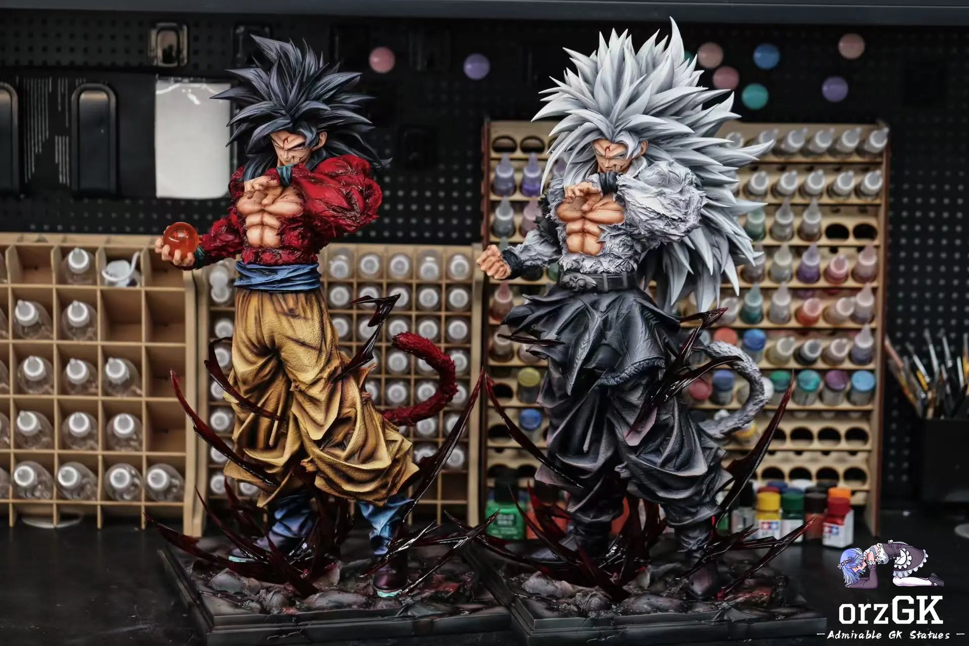 Son Goku - Dragon Ball - Kuang Feng Studio resin statue Navy Toys anime figure