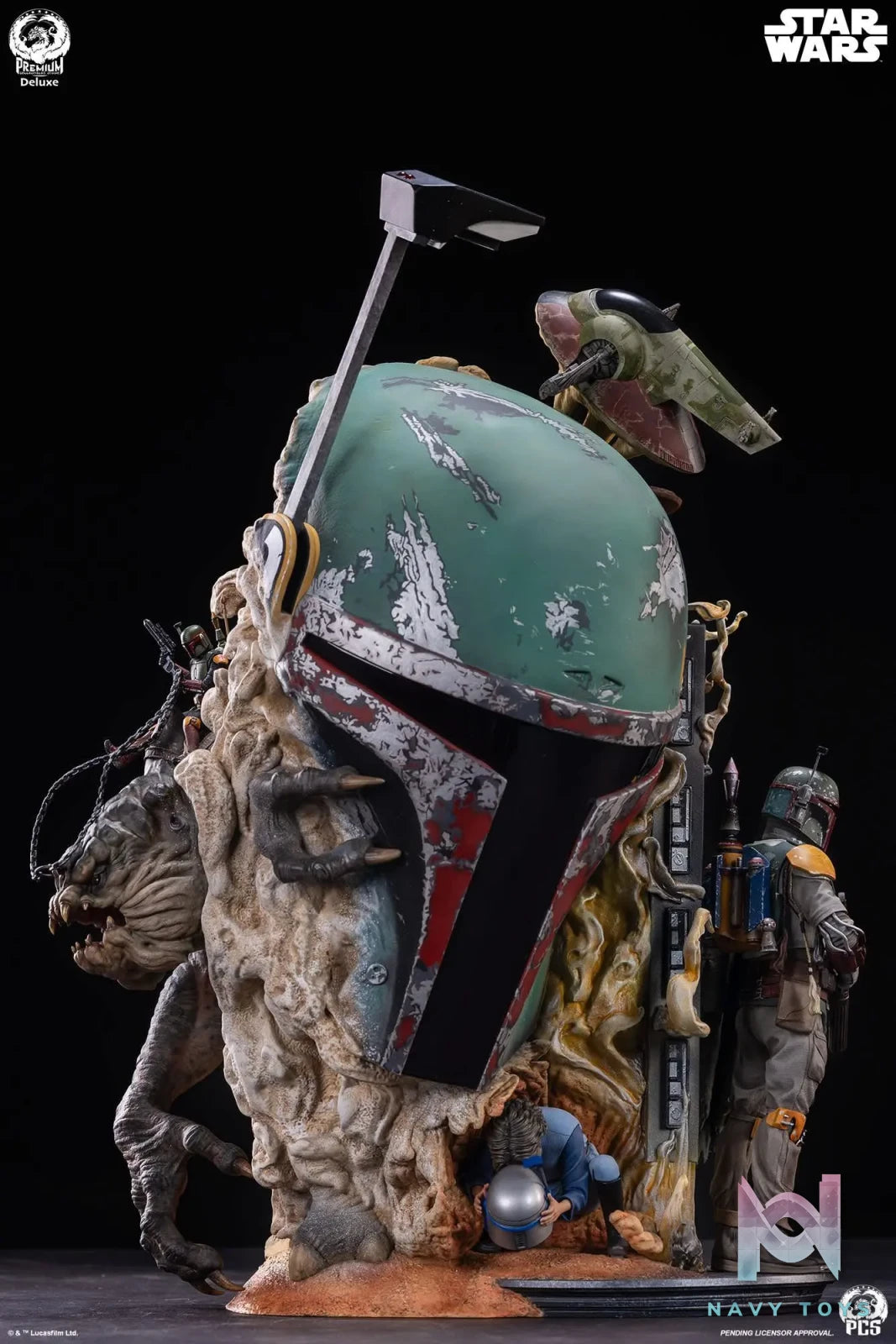 Premium Collectibles Studio – Boba Fett – Fine Art Bust Deluxe (Licensed)