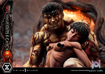 Prime 1 Studio – Legacy Art “Kentaro Miura” Berserk Guts & Casca LABR-03 LABR-03S