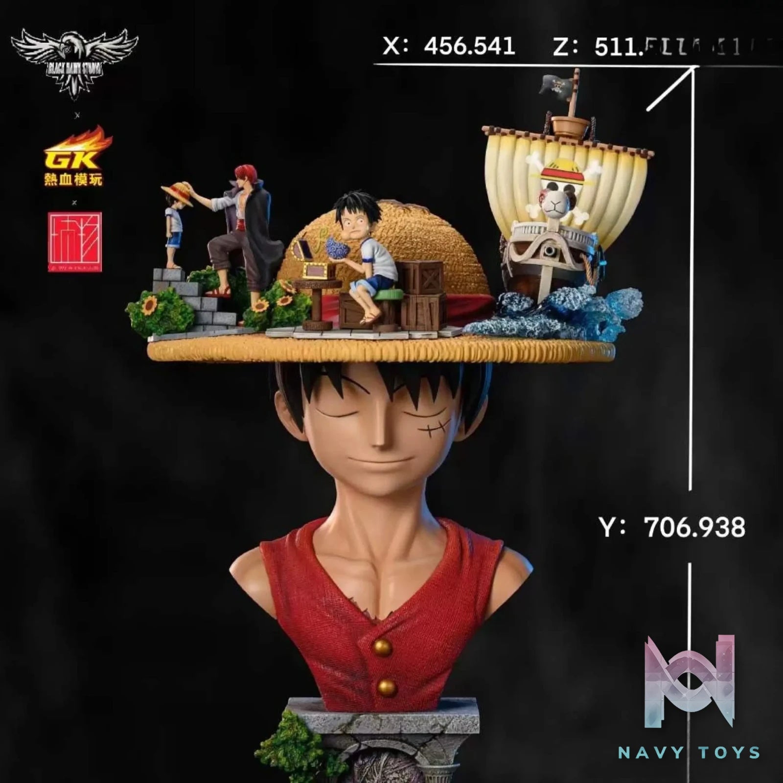 Black hawk studio – One Piece One Piece Monkey D. Luffy