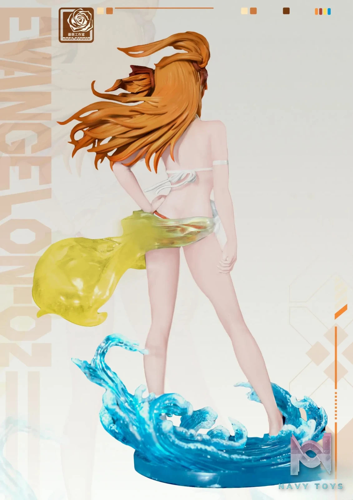 Rose Studio – Neon Genesis Evangelion Eva Summer Resonance Series Asuka Swimsuit