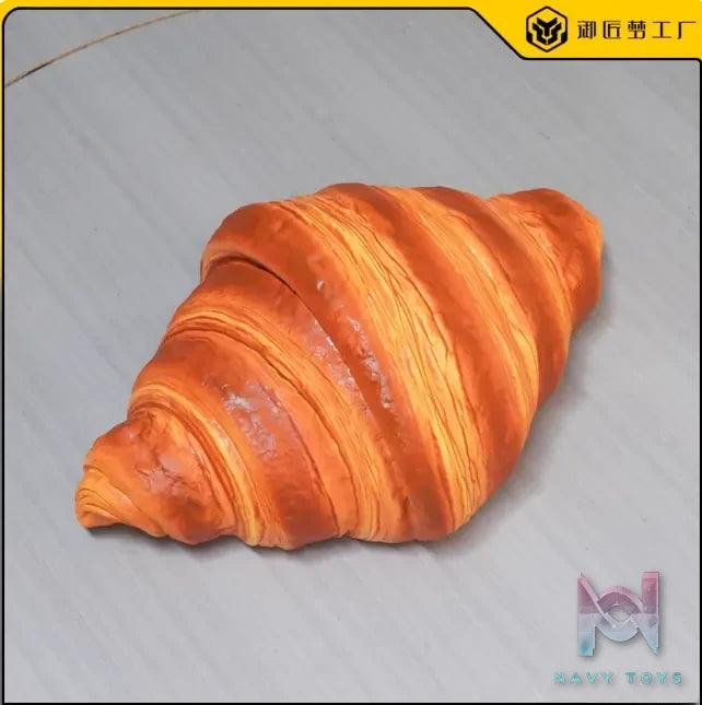 Royal Craftsman Studio – Simulation Of A Large Croissant Model Large Scale Sculpture