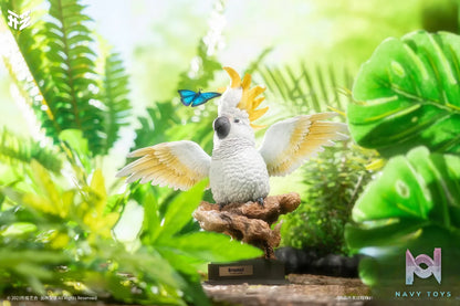 Xing Tou Yi He Studio – Jungle Catalog 003 Cacatua galerita Sulphur-crested Cockatoo Bromel (Licensed)