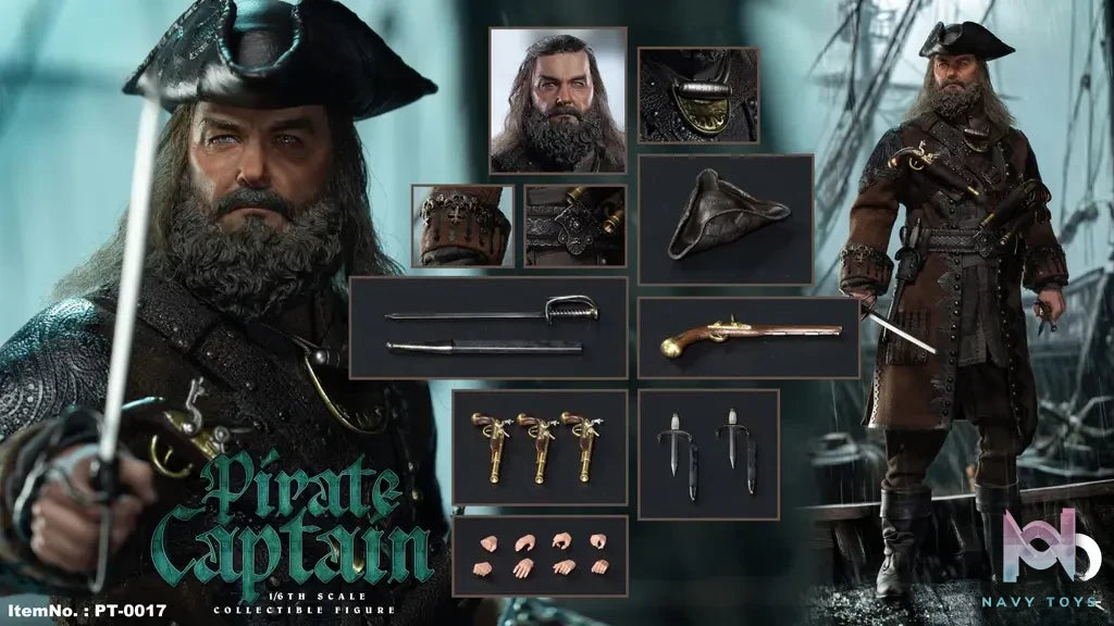 Premier Toys – Original 1/6 Pirate Captain PT-0017 (Licensed)