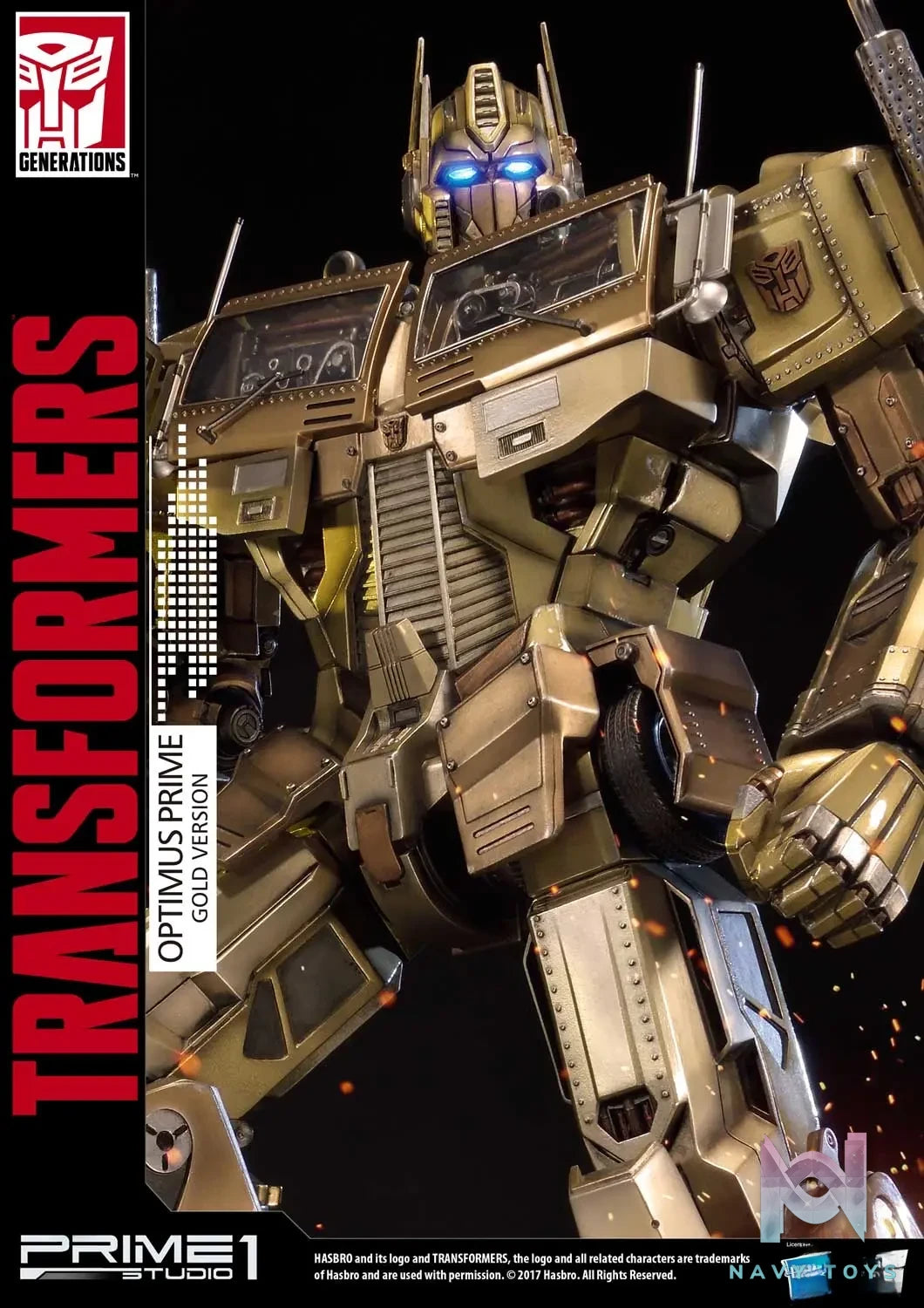 Prime 1 Studio – Premium Masterline Transformers: Generation 1 Optimus Prime PMTF-01 PMTF-01EX PMTF-01AG PMTF-01GL(Licensed)