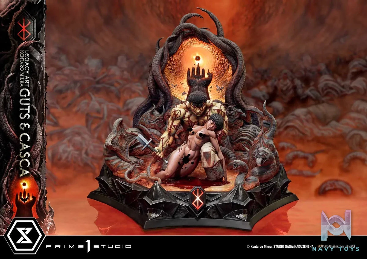 Prime 1 Studio – Legacy Art “Kentaro Miura” Berserk Guts & Casca LABR-03 LABR-03S