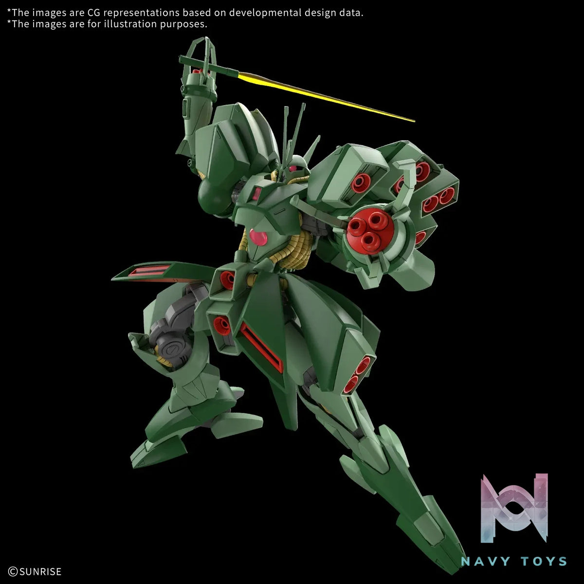 BANDAI SPIRITS – HG 1/144 HAMMA-HAMMA (Licensed)