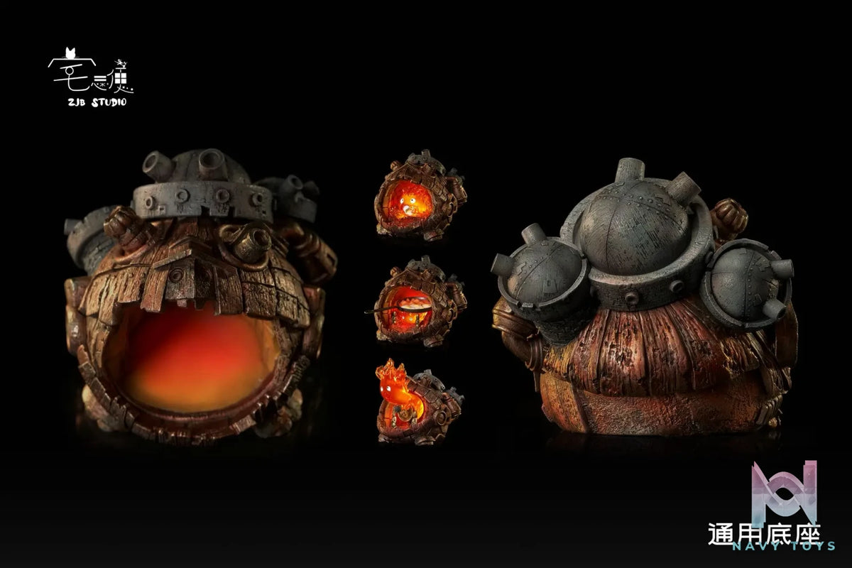 ZJB Studio – Howl’s Moving Castle Hayao Miyazaki Desktop Series Castle Calcifer