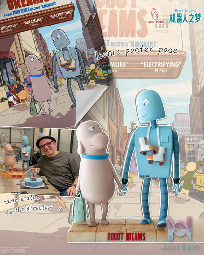LUCK MOAI – Robot Dreams Statue YP-2607001 YP-2607002 (Licensed)
