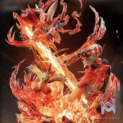 Fantasy Studio – Pokémon GX Evolution Series – Blaziken Family “Blaze Kick”