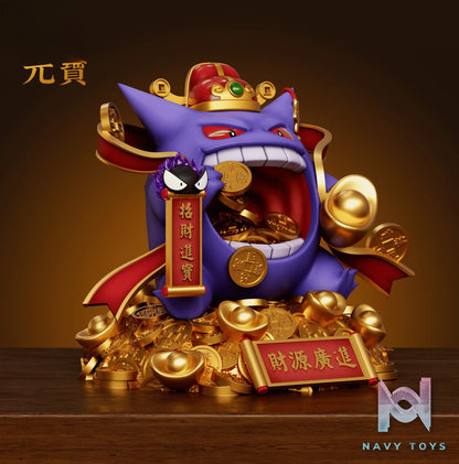 Yuan Bao Studio – Gengar Attract Wealth Pokémon