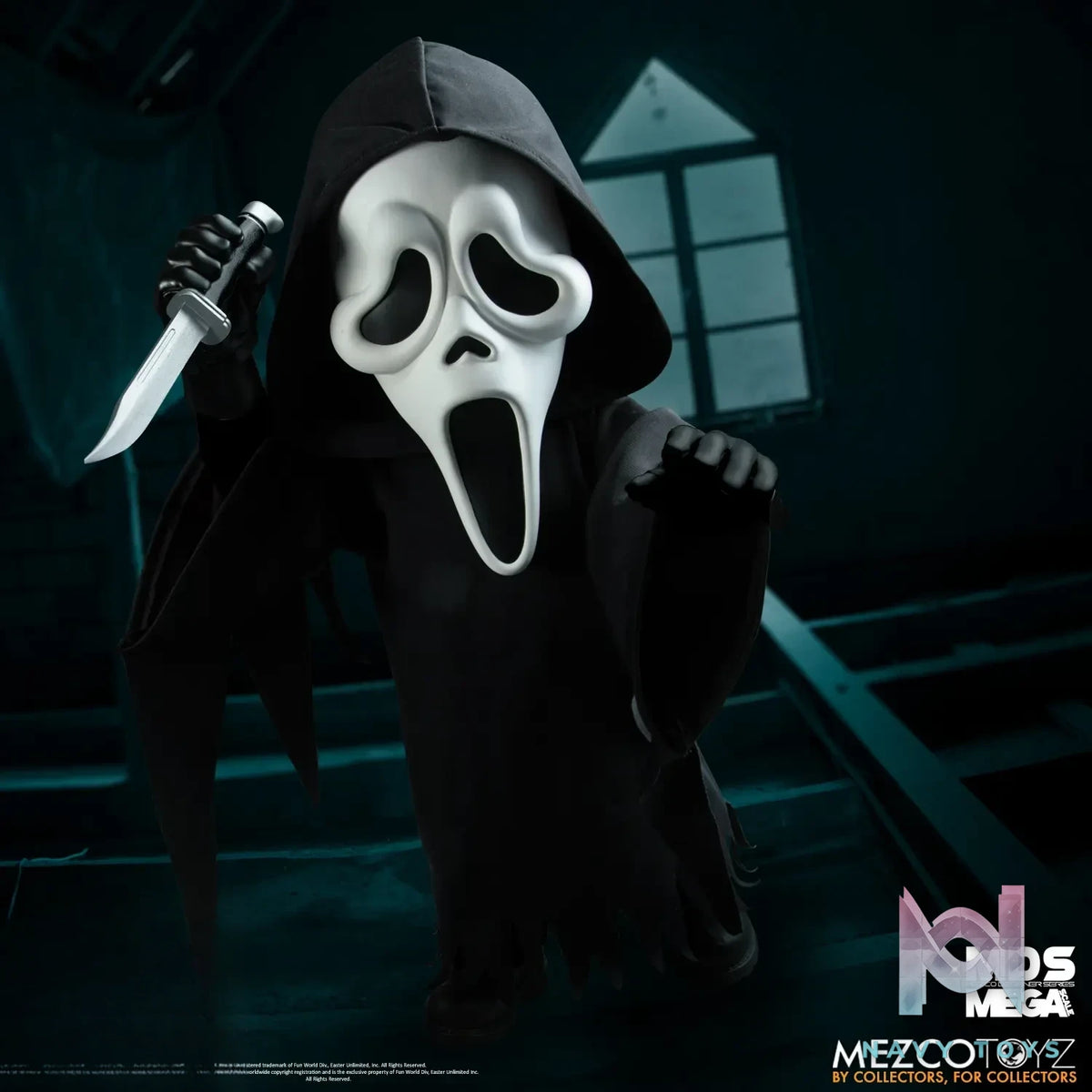 Mezco Studio – 1/12 Collective Scream Ghostface Action Figure (Licensed)