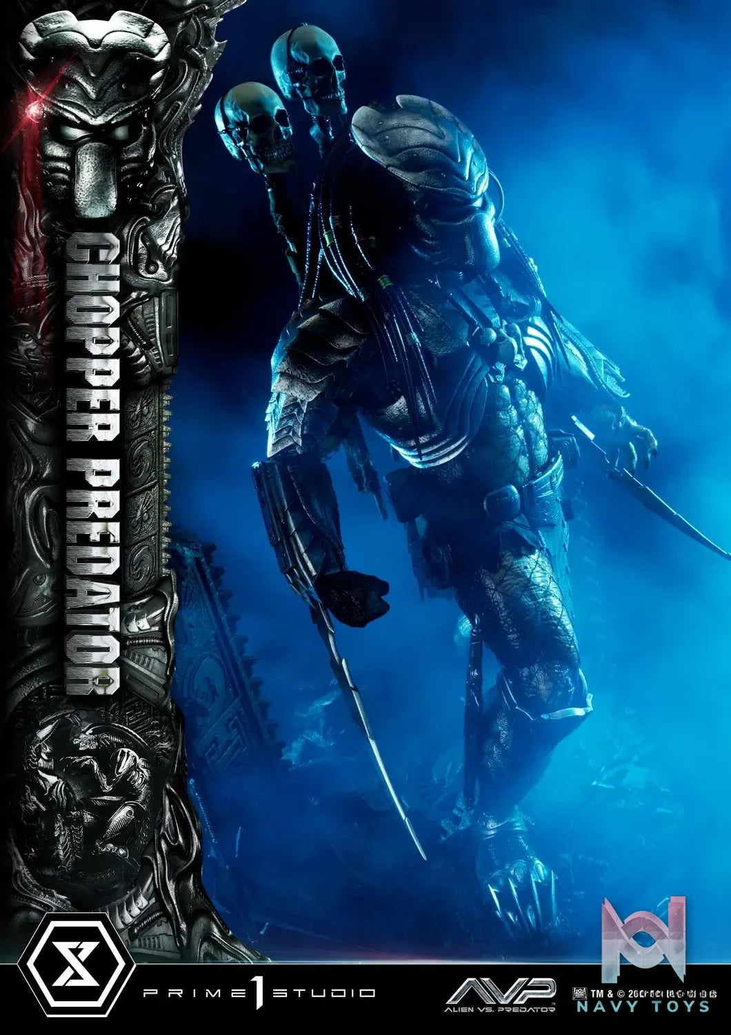 Prime 1 Studio Museum Masterline Alien vs. Predator Chopper Predator MMPR-06