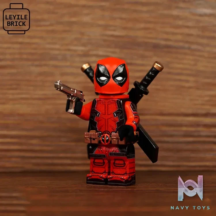 LEYILEBRICK Studio – Deadpool LYLMV354 Wolverine LYLMV355 (Shipment at the end of August)