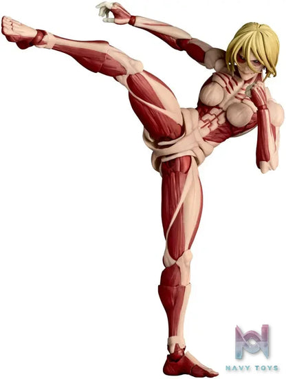 Kaiyodo – Revoltech Amazing Yamaguchi Attack on Titan Armored Titan & Female Titan (Licensed)