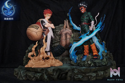 Hai Di Lao Yue Studio – Gaara & Rock Lee Chunin Exam Diorama Base Naruto