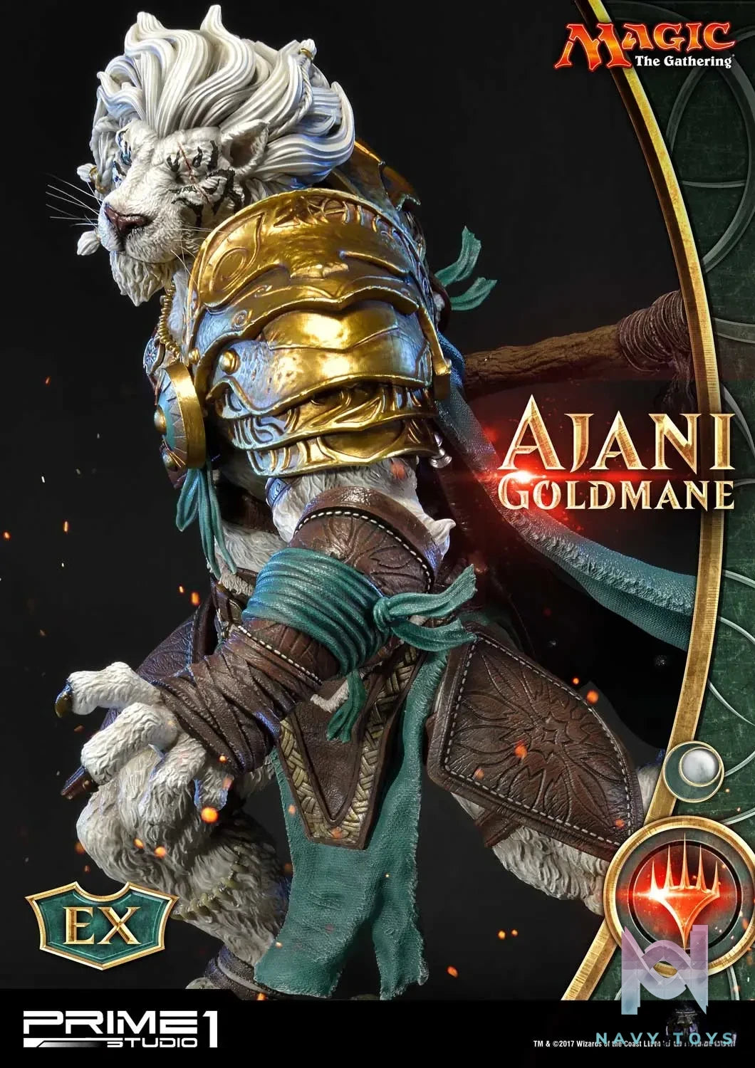 Prime 1 Studio – Premium Masterline Magic: The Gathering Ajani Goldmane PMMTG-02 PMMTG-02EX (Licensed)