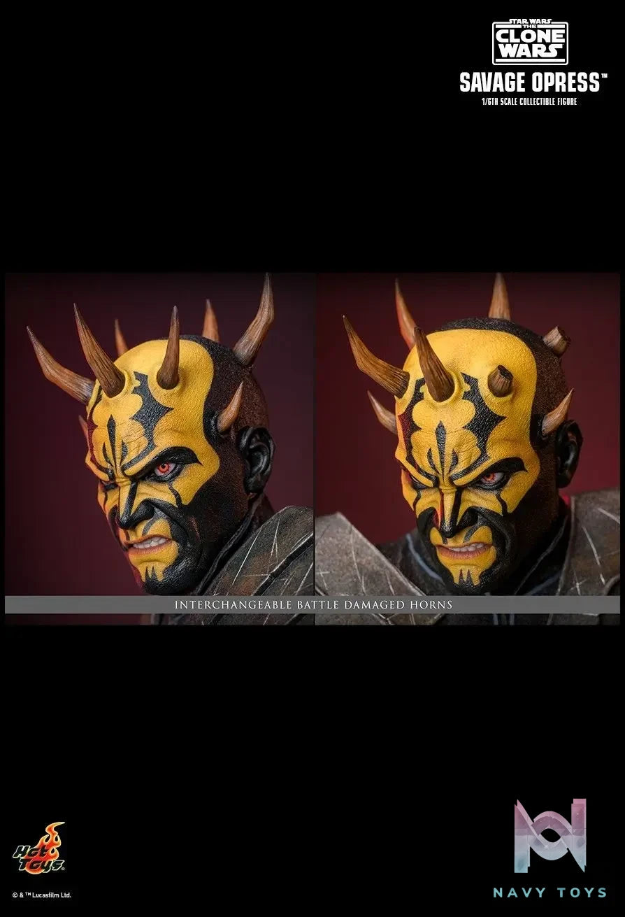 Hottoys Studio – Star Wars: The Clone Wars™ Savage Opress 1/6 scale Collectible Figure TMS136