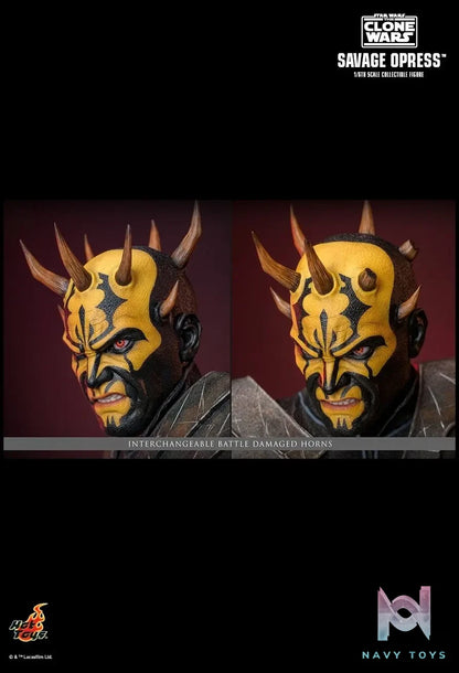 Hottoys Studio – Star Wars: The Clone Wars™ Savage Opress 1/6 scale Collectible Figure TMS136