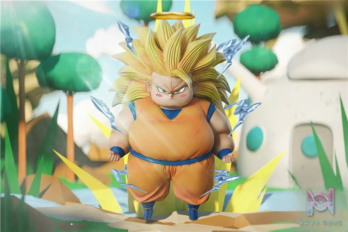 G5 Studio – Dragon Ball Fatty Series Majin Buu And Super Saiyan 3 Goku