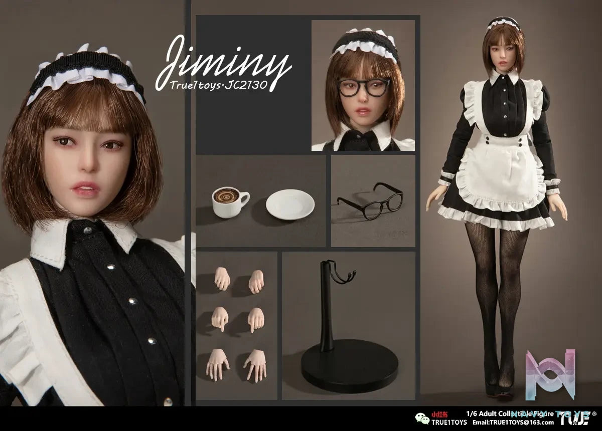 True1Toys – Maid Jiminy 1/6 Scale Action Figure (Licensed)