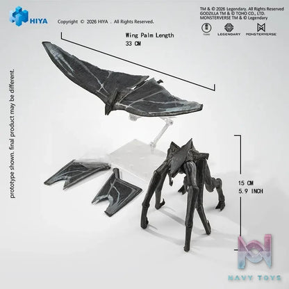 Hiya Toys – Exquisite Basic Series Godzilla (2014) Male X Female MUTO 2-Pack (Licensed)