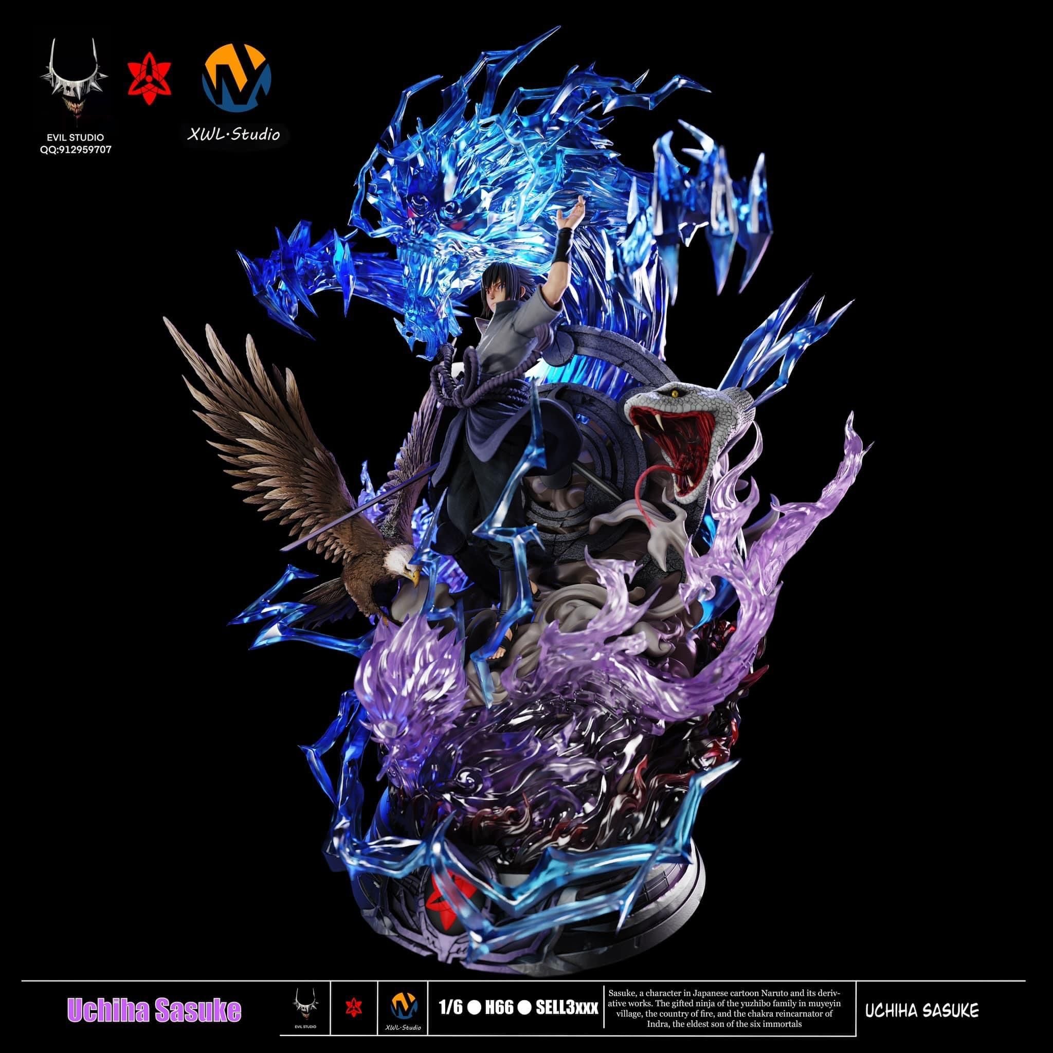 Uchiha Sasuke - Naruto Shippuden - Evil Studio resin statue Evil Studio anime figure