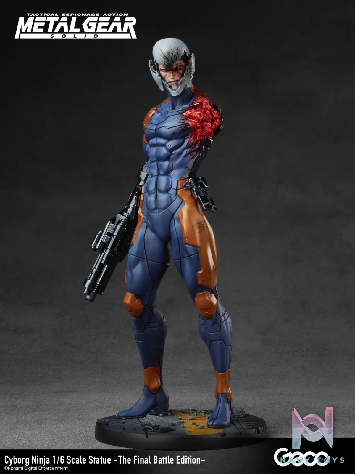 Gecco – Metal Gear Solid Cyborg Ninja -The Final Battle Edition- 1/6 Scale Statue